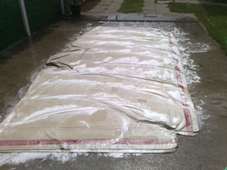 Pranje cerada i suncobrana